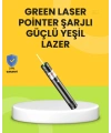 Uzun Mesafe Görünürlüklü Yeşil Lazer Pointer Şarjlı