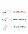 Vaginal Speculum S/M/L - Vajinal Spekülüm 3lü Paket