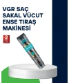 VGR V-695 Profesyonel Saç ve Sakal Kesme Makinesi Şarjlı ve Kablolu Kullanım
