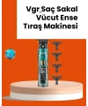 VGR V-695 Şarjlı Saç Sakal Tıraş Makinesi 2600mAh Batarya ve Kılavuz Taraklı