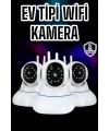 Wifi Kamerası Çift Yönlü Bebek Güvenlik Kamerası Gece Görüşlü