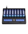 Xtar VC8 Sekizli Li-ion / NI-CD / NI-MH Pil Şarj Cihazı