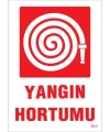 Yangın Hortumu Uyarı Levhası 25x35 KOD:864