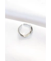Yassı Silver Renk Ayarlanabilir Yüzük