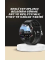 Yeni Model Akıllı Saat GPS Uyumlu Uyku ve Sağlık Takibi Sesli Görüşme