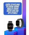 Yeni Nesil 3 Kordonlu Kol Saati 49 MM Amoled Ekran Akıllı Saat