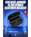 Yeni Nesil Android ve İOS Uyumlu Siyah Profesyonel  Kulaklığı