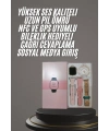 Yeni Nesil Kadın Akıllı Saat Rose Gold Android ve İos Uyumlu