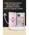 Yeni Nesil Kaliteli Akıllı Saat ve Kablosuz Bluetooth Kulaklık  Yüksek Ses Kaliteli