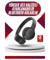 Yeni Nesil Kulak Üstü Bluetooth Kulaklık Type-C Girişli Yüksek Ses Kaliteli