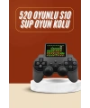 Yeni Nesil Mini Atari 520 Retro Oyunlu S10 El Atarisi Video Oyun Konsolu