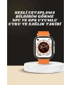 Yeni Nesil Ultra Akıllı Saat Adımsayar Uyku Takibi Nabız Sensörü