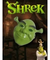 Yeşil Shrek Maskesi 21x25 cm