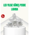 Yıldız Figürlü Perde Peri Led 3x3 Metre Dekoratif Işık