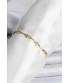 Yıldız Model Gold Renk Pirinç Bileklik