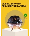 Yıldızlı Gökyüzü Efektli Uzay Temalı Nemlendirici Lamba