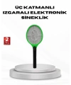 Yüksek Gerilimli Elektronik Sinek Raket – Sessiz, Kimyasız ve Güvenli Kullanım