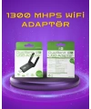 Yüksek Hızlı 1200 Mbps Çift Bant USB WiFi Adaptör – Güçlü Sinyal, Geniş Uyumluluk