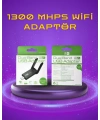 Yüksek Hızlı 1200 Mbps Çift Bant USB WiFi Adaptör – Güçlü Sinyal, Geniş Uyumluluk
