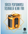 Yüksek Hızlı Mini Klima Fan – 11 m/s Rüzgar Gücü, 100 Hız Ayarı