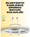 Yüksek Kapasiteli Pil Destekli Boyun Askılı Kulaklık – 100 Saat Dayanıklı