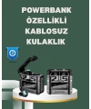 Yüksek Ses Kaliteli Kablosuz Bluetooth Kulaklık Suya Dayanıklı