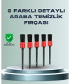 Yumuşak Kıllı Araç Bakım Fırça Takımı