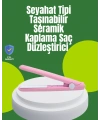 Yüzer Plakalı Kompakt Bukle Maşası – Elastik Tutuculu, Saç Dostu Profesyonel Tasarım