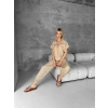 Bluz şalvar takım bej s255841