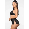 Gizotti Kadın Seksi Sütyen Külot Takım Siyah