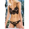 Gizotti Siyah Dantel Sütyen Külot Takım