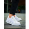 KB-X46 Kuback Beyaz Rugan Yüksek Beyaz Taban Günlük Spor Ayakkabı
