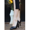 Ulba Siyah Rugan Stiletto Ayakkabı