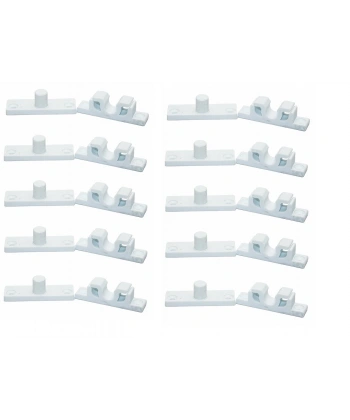 10 Adet Plastik Beyaz Sineklik Çıtçıtı – Dayanıklı ve Pratik Sineklik Sabitleme Aparatı