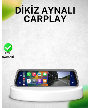 10 İnç Tam Dokunmatik Dikiz Aynası Kamera Ön Arka Full HD