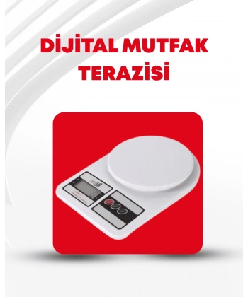 10 Kg Kapasiteli LCD Ekranlı Dijital Mutfak Tartıs