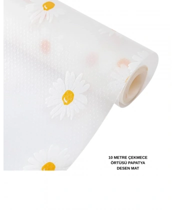 10 METRE PAPATYA DESEN KAYDIRMAZ