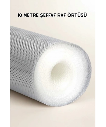 10 Metre Silikon Tabanlı Şeffaf Çekmece Düzenleyici Aparat