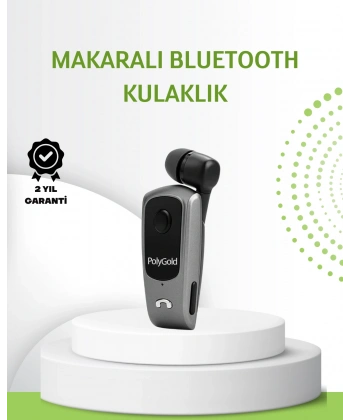 10 Saat Konuşma Süreli Klipsli Bluetooth Kulaklık