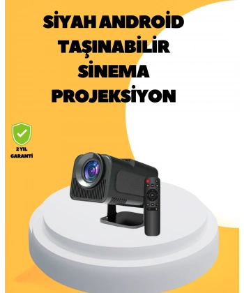 1080P Full HD Çözünürlük ve 4K Destekli Projektör