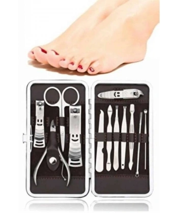 12 Parça El Ayak Temizleme Pense Kir Temizleme Aparatı Kaş Cımbızı
