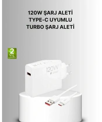 120W Mi Turbo Akıllı Tanıma Çipli Hızlı Şarj Cihazı Taşınabilir ve Dayanıklı