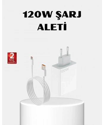 120W Type-C Hızlı Şarj Adaptörü – Akıllı Koruma ve Turbo Güç Desteği