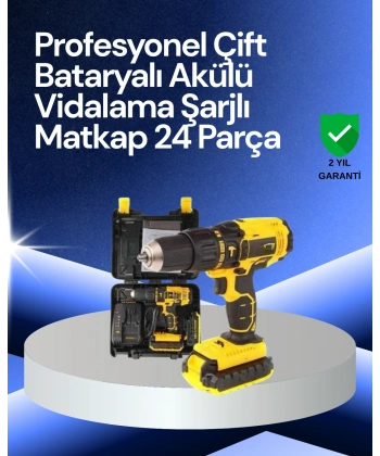 12V Akülü Matkap –Ergonomik ve Yüksek Performanslı
