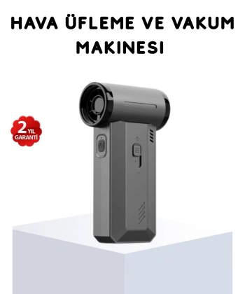130000 RPM Çok Fonksiyonlu Şarjlı Hava Üfleme ve Vakum Temizlik Cihazı