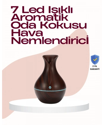 130ml Su Depolu USB Güçlü Kompakt Masaüstü Nemlendirici Difüzör