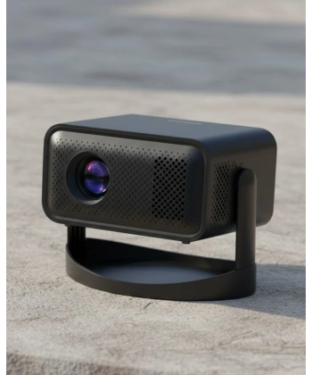 150 İnç Geniş Ekran Projeksiyon Cihazı WiFi Bluetooth LED Görüntü