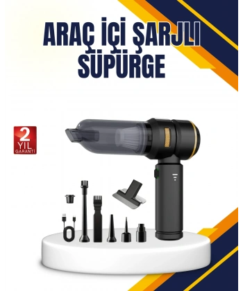 15000 PA Emiş Gücü ve Hava Üfleme Özellikli Şarjlı Süpürge