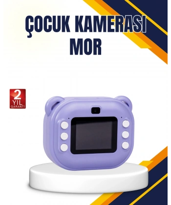 18 Efektli Şipşak Kamera – Oyunlu, Müzik Çalarlı ve Anında Baskı Özellikli