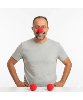 2 Adet Palyaço Burnu Sünger Palyaço Burnu